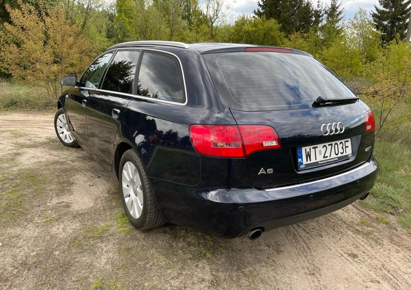 Audi A6 cena 22000 przebieg: 286000, rok produkcji 2009 z Warszawa małe 92